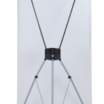 Durable X-stand banner with UV-printed insert and free travel bag