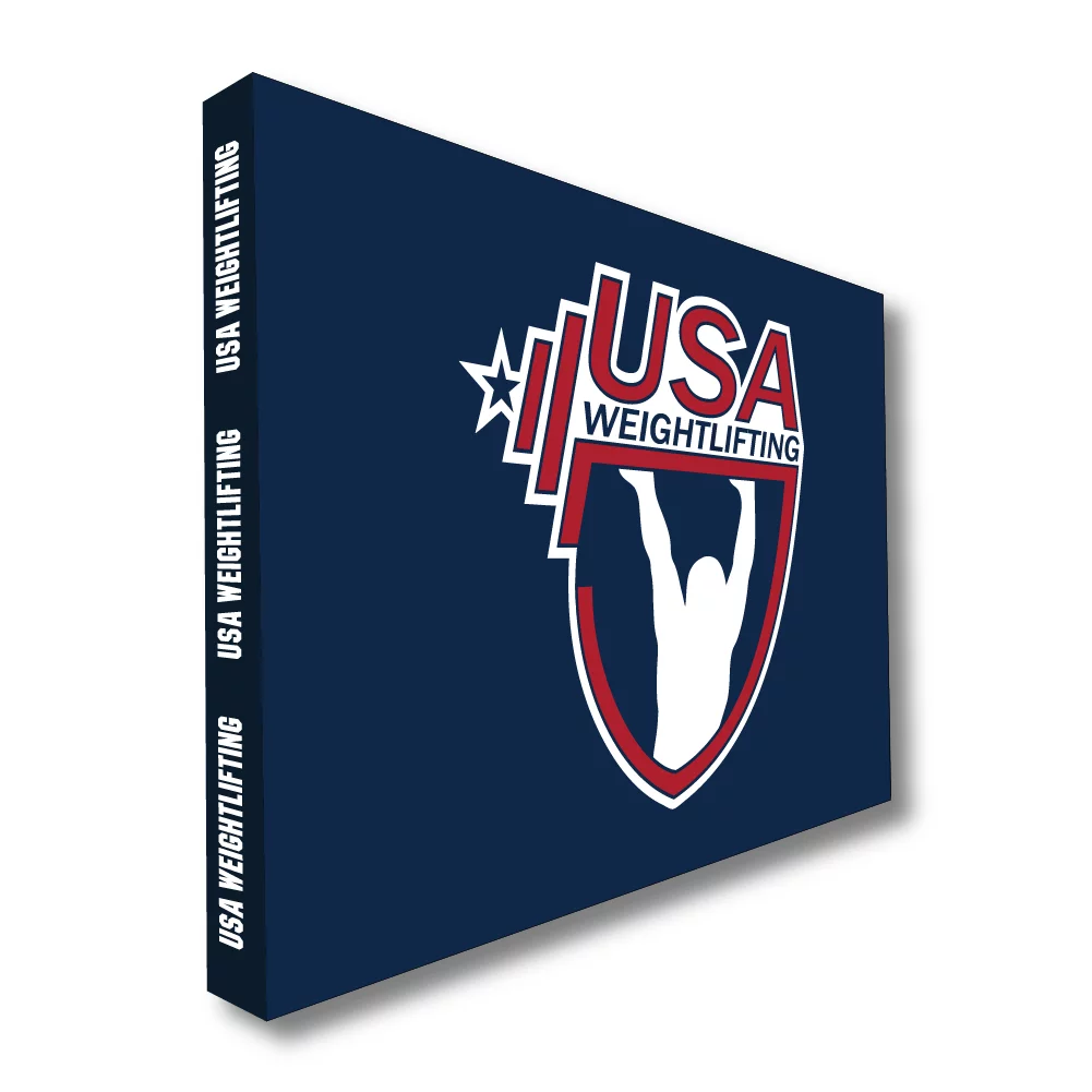 USAW 15x10 backdrop for events, competitions, and photo ops