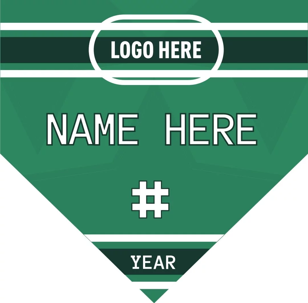 Andrew - 17in x 17in Pennant Banner