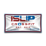 Custom CrossFit gym banner for Islip CrossFit, est. 2013