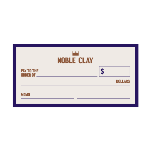 Custom large prize checks printed on foamboard or coroplast