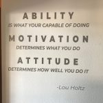Custom gym wall decals for branding and motivational messaging