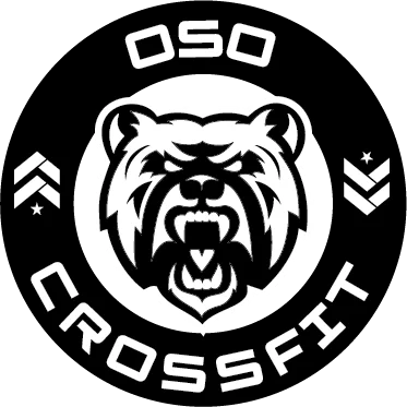 OSO CrossFit logo with roaring bear graphic