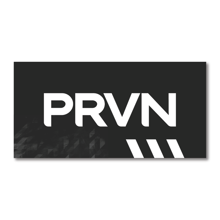 Official PRVN signage by SignsRX for gyms, events, and competitions