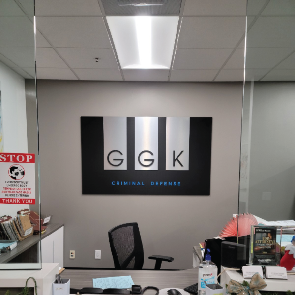 PVC sign for POP displays, gym walls, or business branding