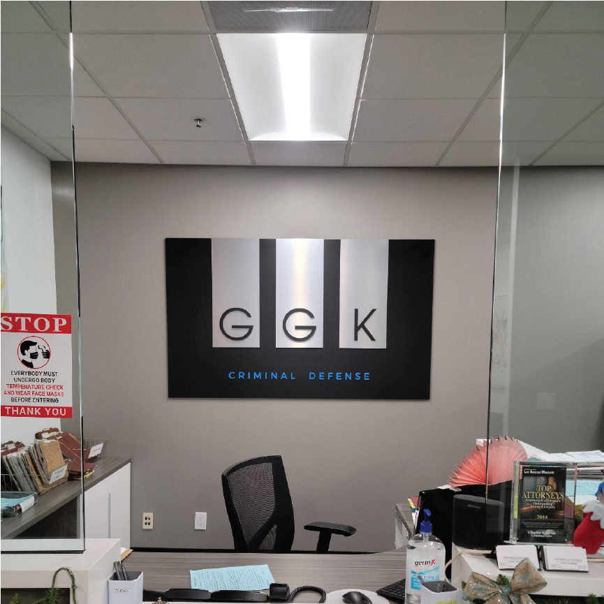 PVC sign for POP displays, gym walls, or business branding