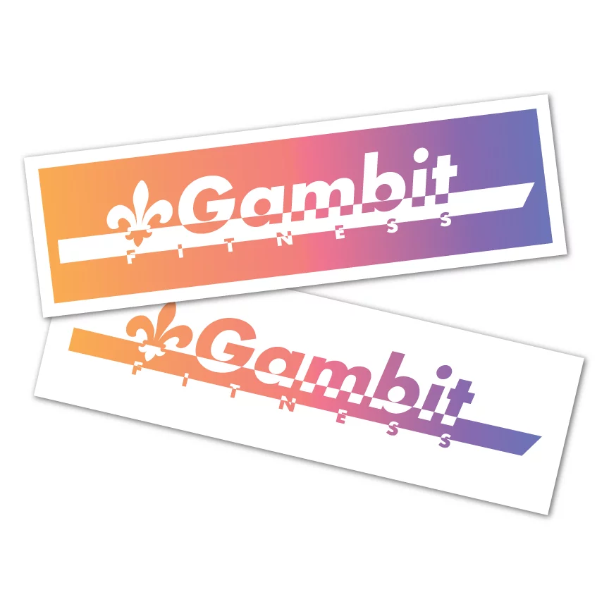 Custom designed and printed bumper stickers.