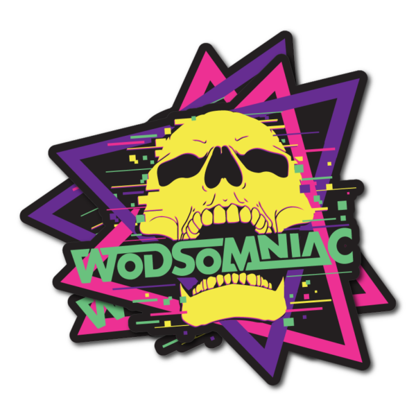 Custom-shaped vinyl die cut sticker sheet