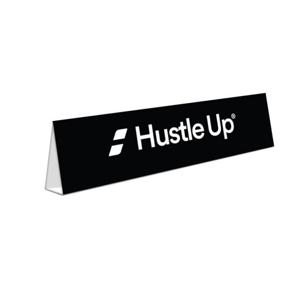 Large Coroplast A-Frame sign with bold, attention-grabbing graphics for easy visibility.
