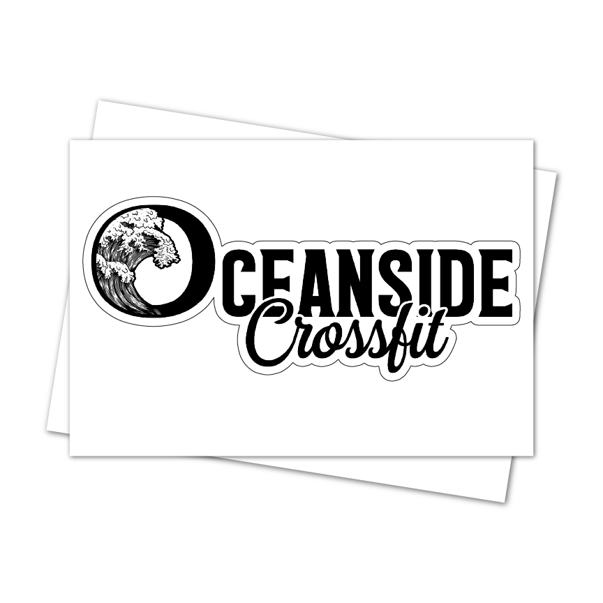 Custom designed kiss cut stickers