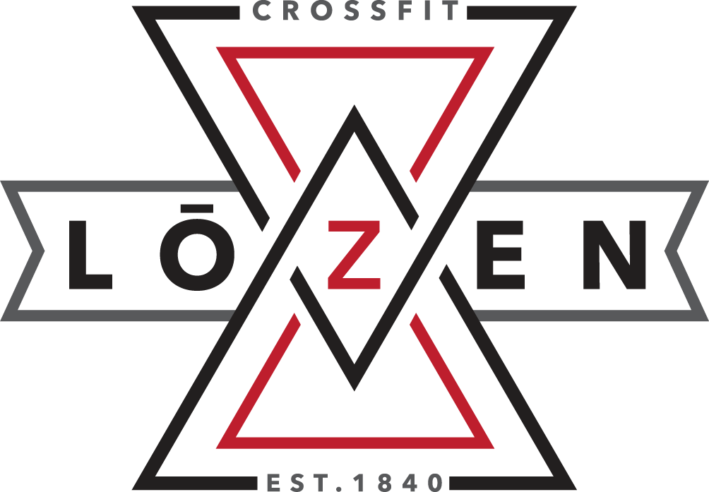 Logo design for CrossFit Lōzen included in premium branding solutions