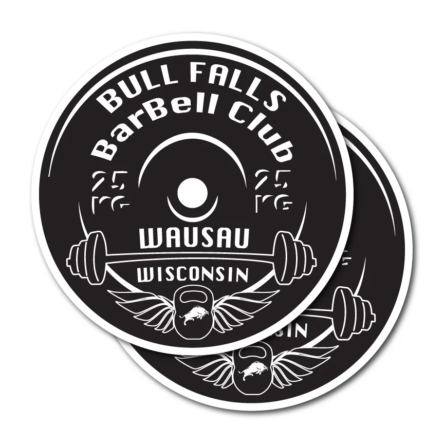 Custom designed round stickers