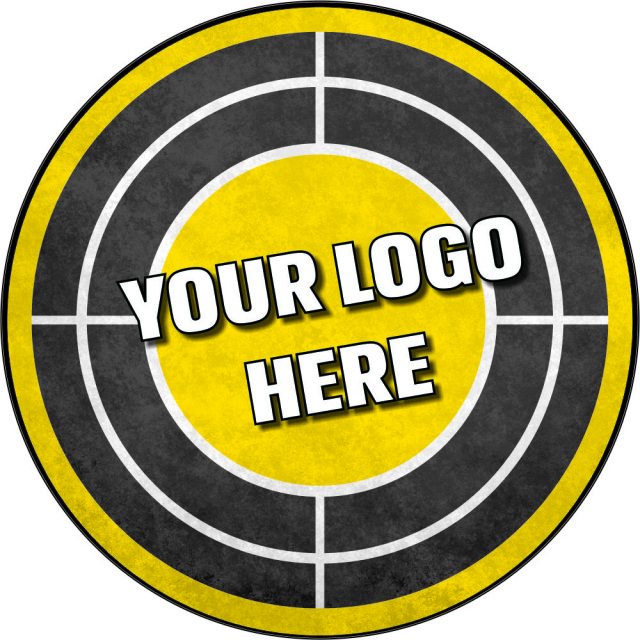Wallball Target with custom logo
