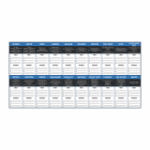 Hero dry erase board for CrossFit gyms with custom logo and branding