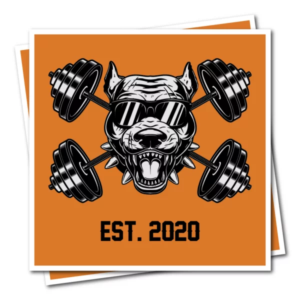 Custom designed square stickers