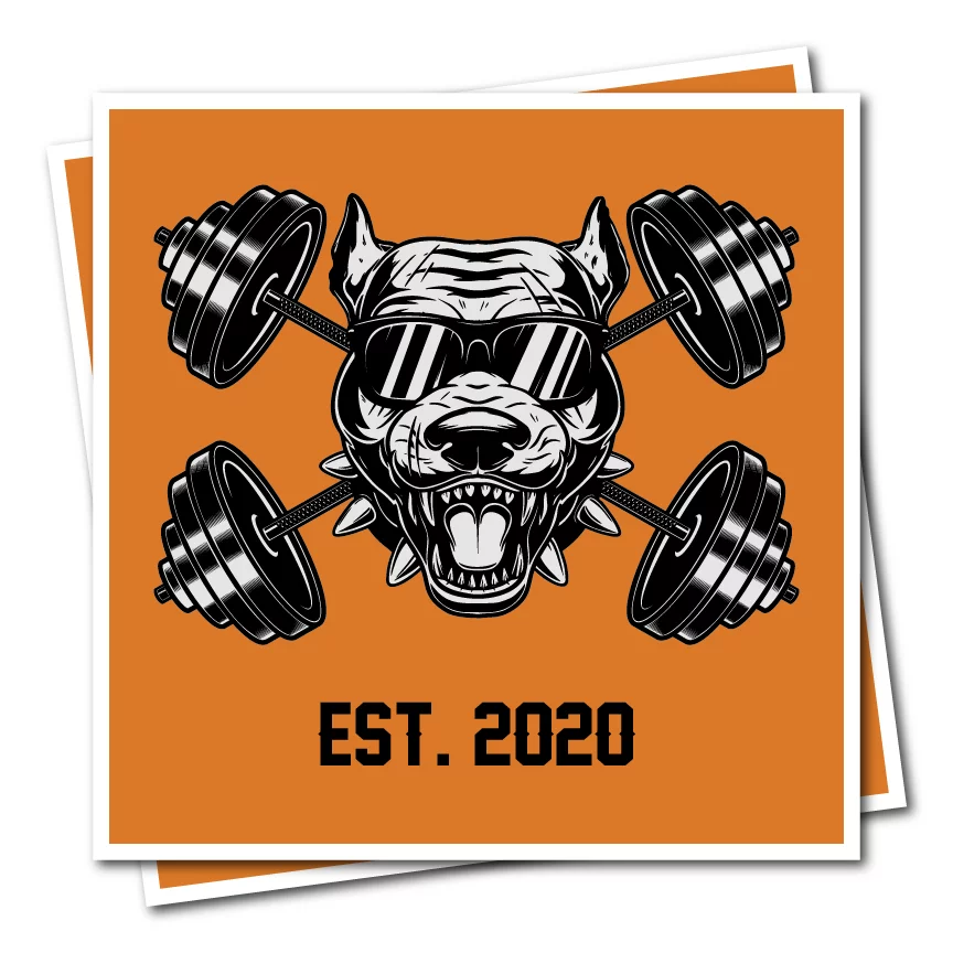 Custom designed square stickers