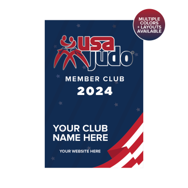 2024 USA Judo Club banner for official dojo and affiliate branding