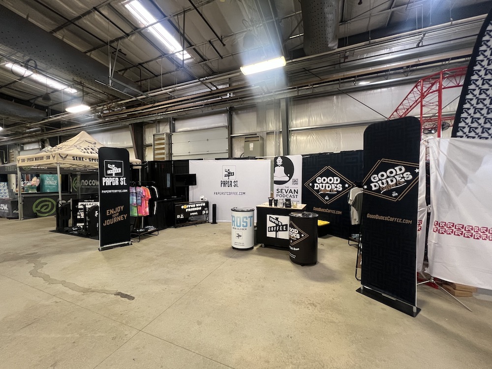 Custom trade show booth solutions for impactful event branding