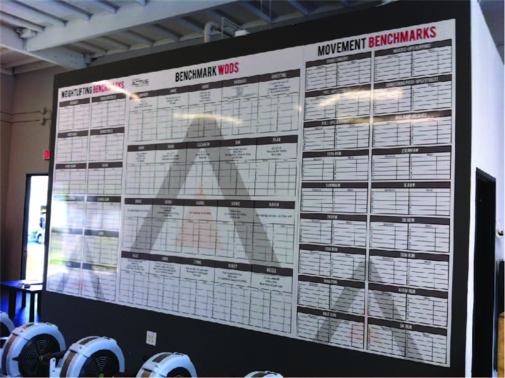 Custom interior signs for wayfinding, branding, and office navigation