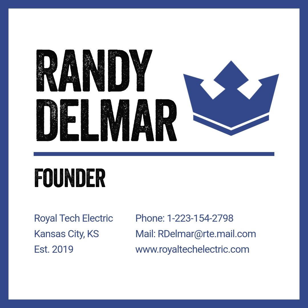 Business Card Double Style 1 2x2