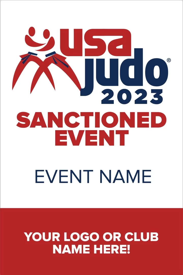 USA Judo 2023 Sanctioned Event Banner 1