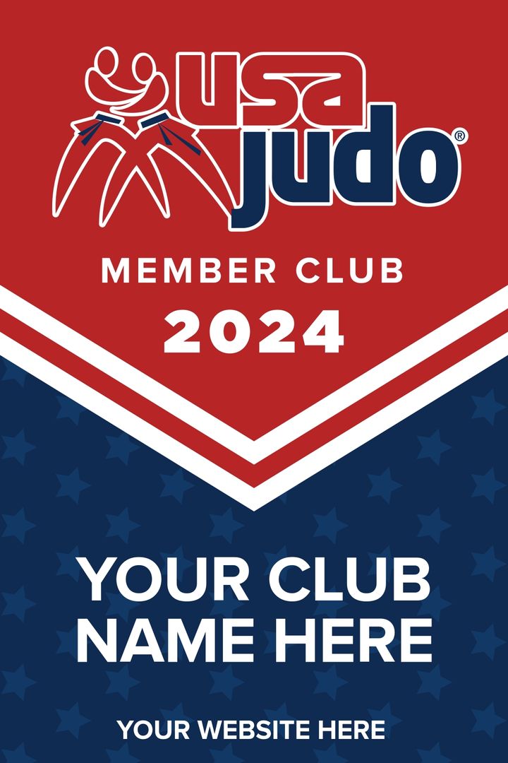 USA Judo 2024 Club Banner 1