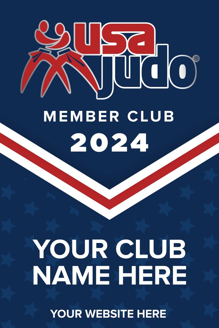 USA Judo 2024 Club Banner 2