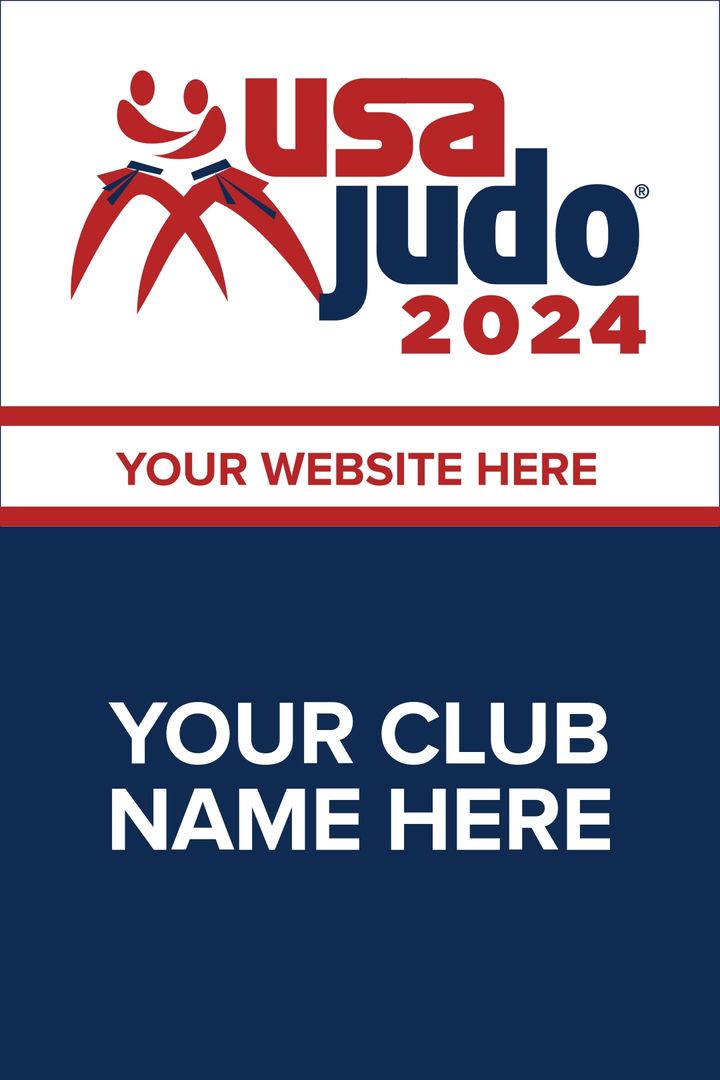 USA Judo 2024 Club Banner 3