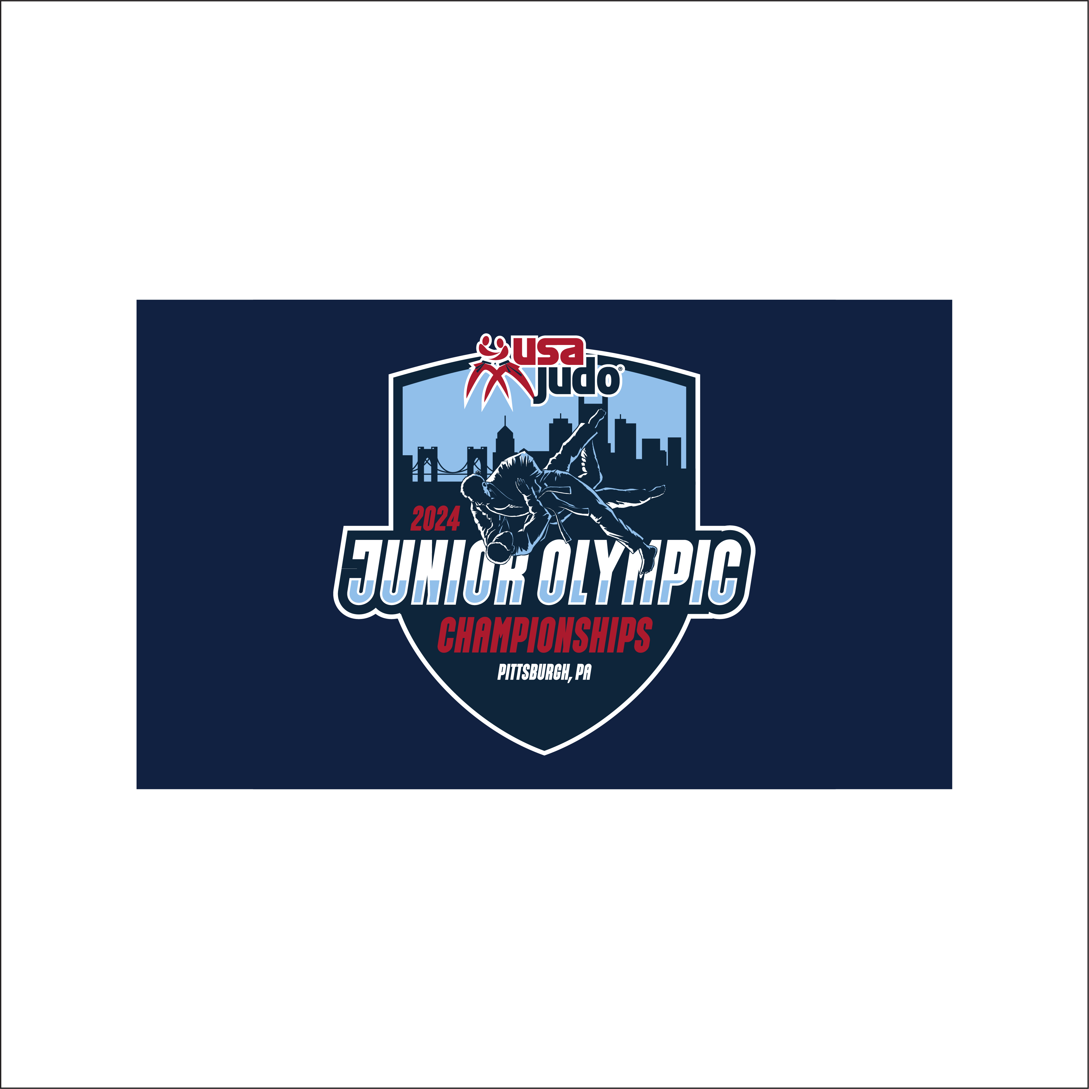 USA Judo Senior National Championships Banner 2024
