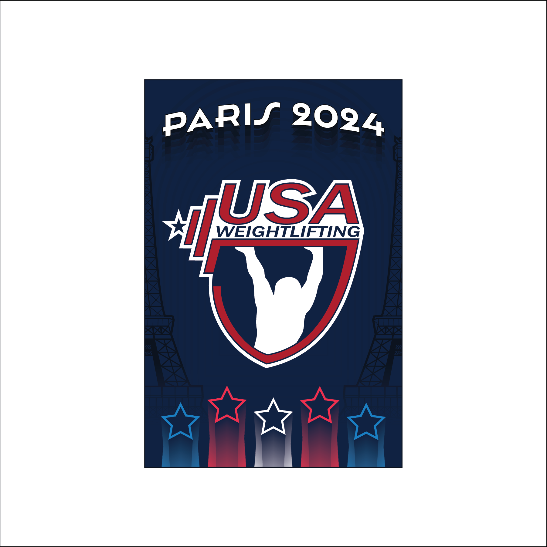 USAW 2024 Paris banner to showcase national pride and strength