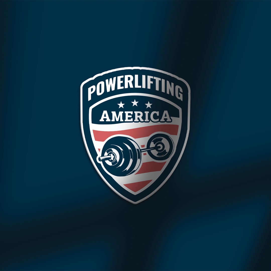 Powerlifting America Badge Sticker