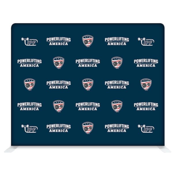 Powerlifting America 10ft Fabric Display