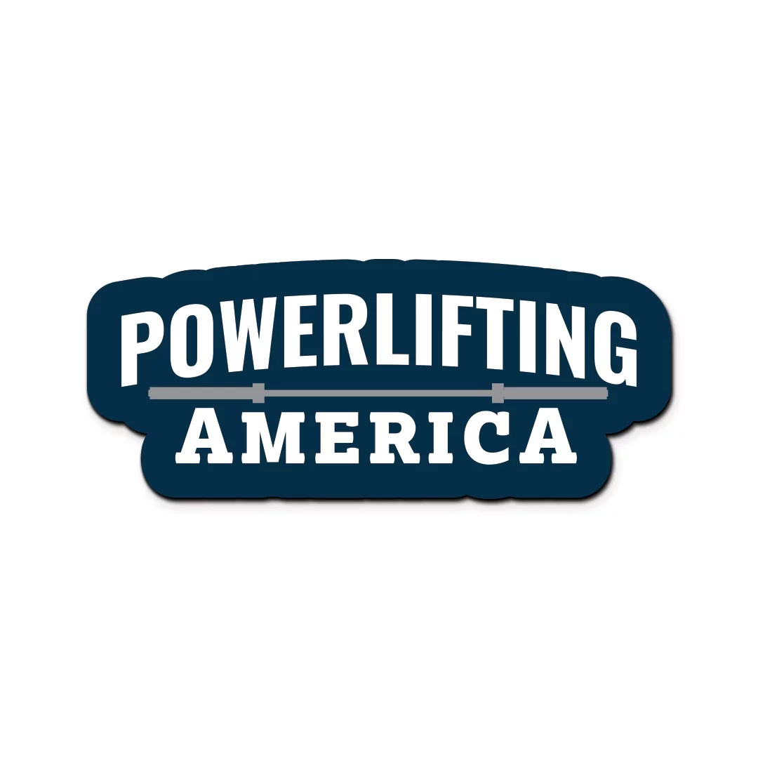 Powerlifting America Sticker