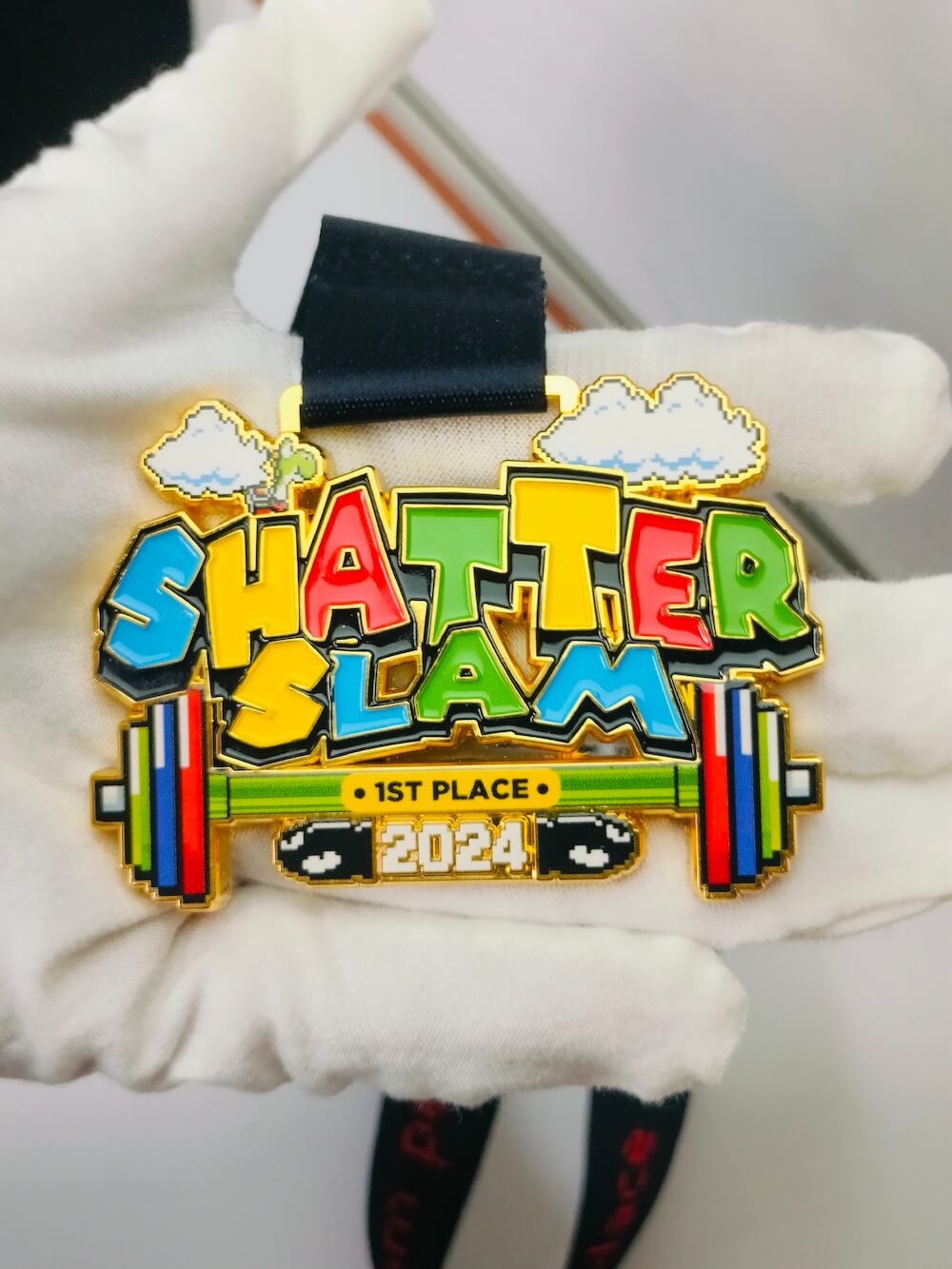 A premium custom medal, created to commemorate exceptional accomplishments in sports, corporate events, and more.