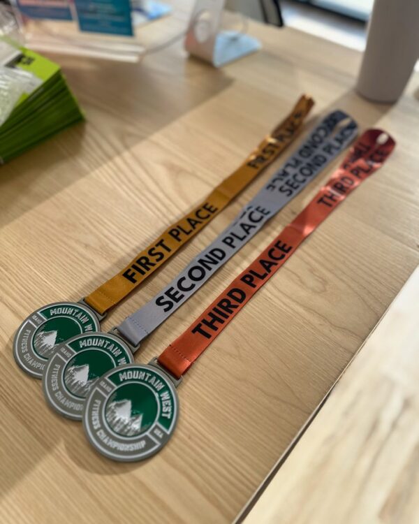 A premium custom medal, created to commemorate exceptional accomplishments in sports, corporate events, and more.