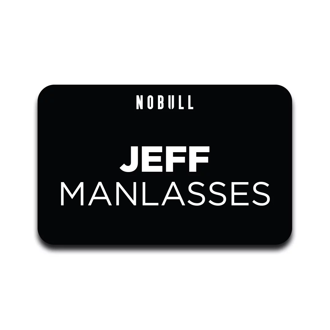An image of magnetic name tags with a sleek design, offering a professional way to display names or titles at events and workplaces.