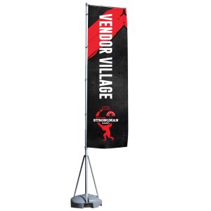 13ft Flagpole Banner Stand