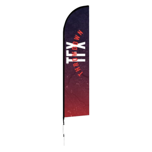 14ft Large Feather Angled Flag