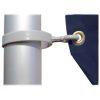 Tall custom flagpole banner for events and trade shows