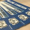 High-quality plastic nameplates for athletic events