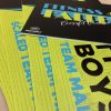 Reusable Coroplast nameplates for fitness event
