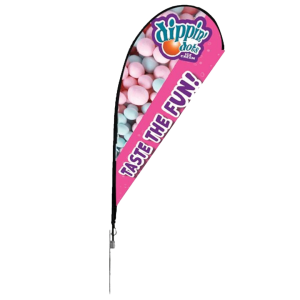7ft Small Teardrop Flag