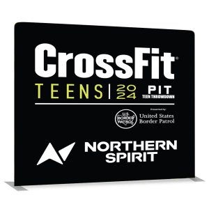 8ft Straight Tension Fabric Display