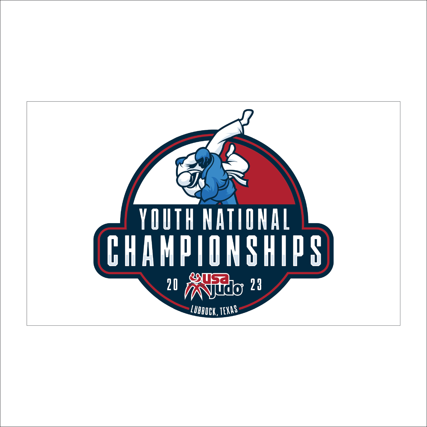 Custom youth Judo championship banner