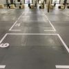 Competition-grade floor graphics for gyms, textured vinyl for safe and tough workouts.