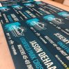 Personalized competitor name boards for events