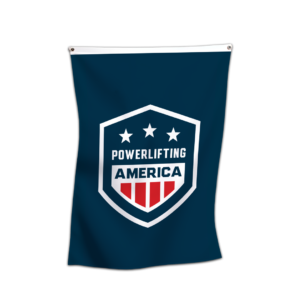 Powerlifting America Custom Flag