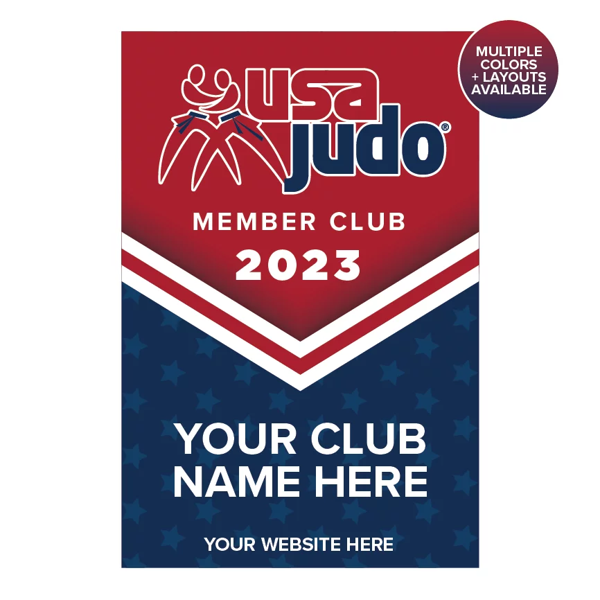 USA Judo Club Banner 2023