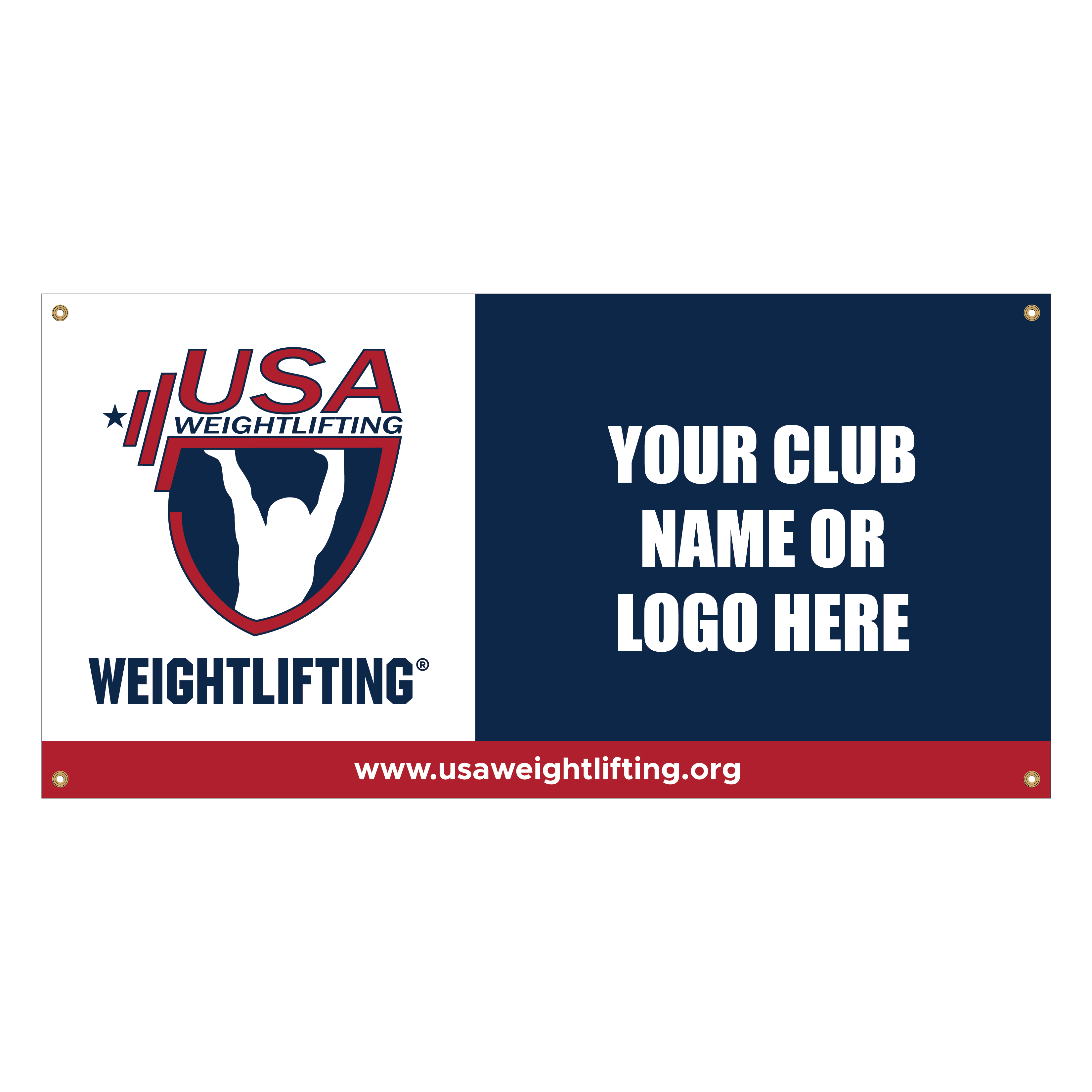 USAW 13oz Banner - Horizontal