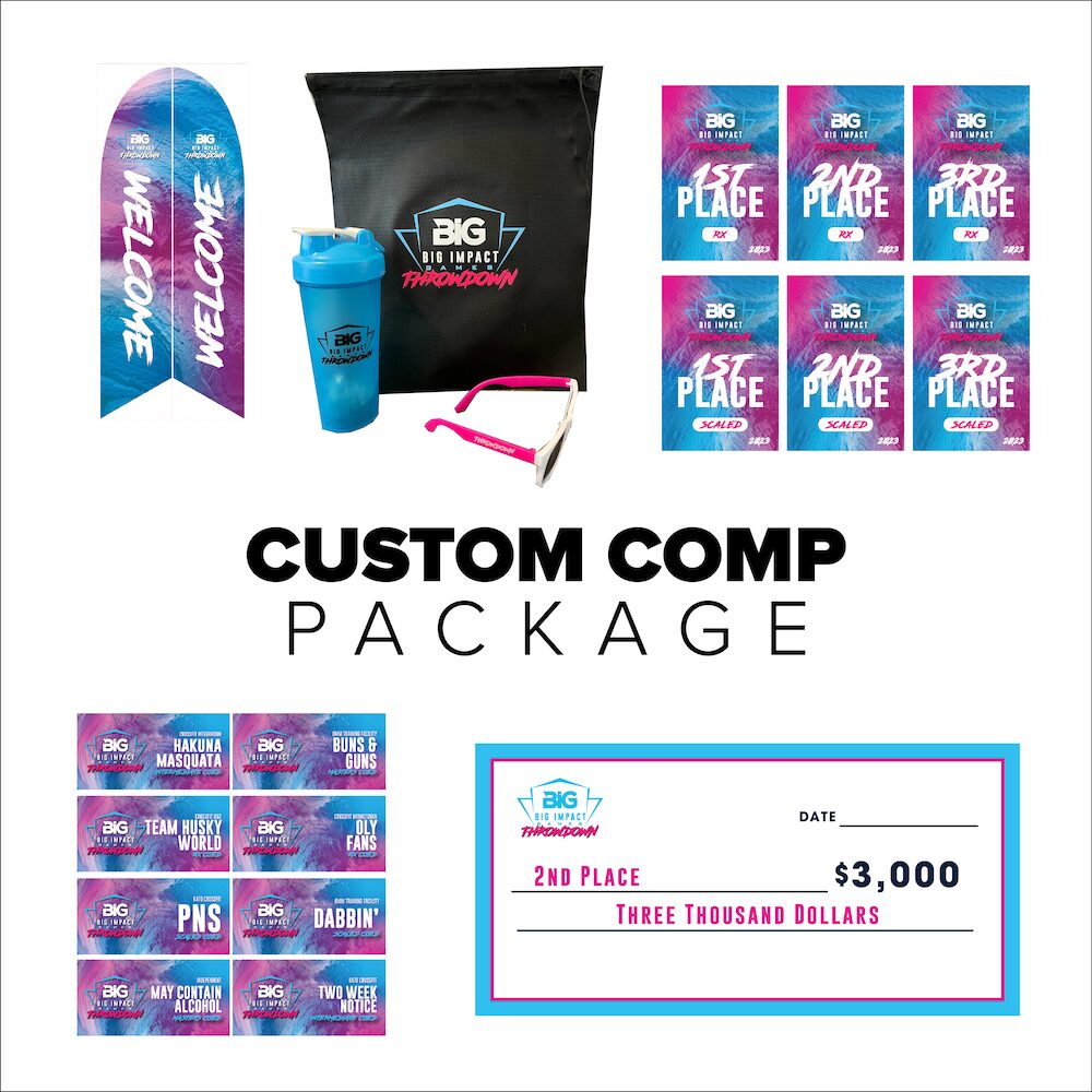 Personalized event and signage solutions for your competition